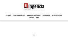 Tablet Screenshot of ingencia.com